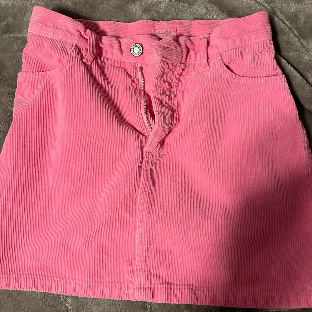 BRANDY MELVILLE PINK DENIM SKIRT